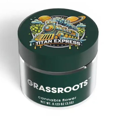 Photograph of product: Grassroots | Flower | Titan Express - 3.5g