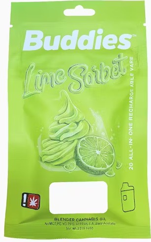 Photograph of product: Flavored Distillate AIO | Lime Sorbet
