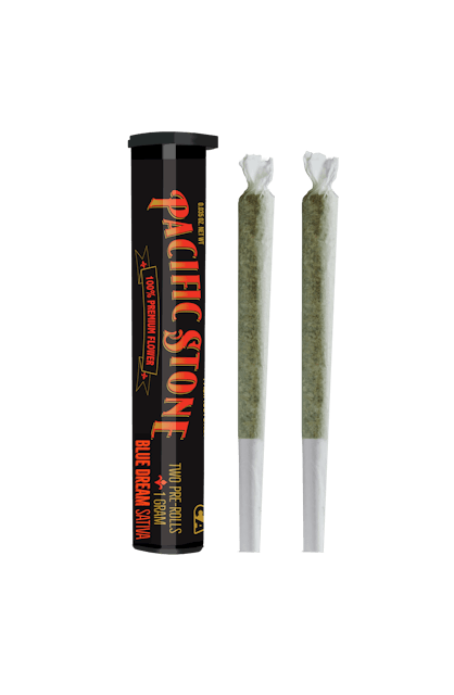 Photograph of product: Blue Dream (S) 1g - 2-Pack of 0.5g pre-rolls - Retail