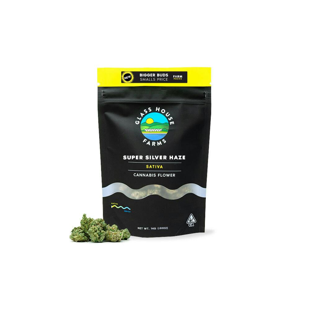 Photograph of product: SUPER SILVER HAZE (14G) - 26.1%