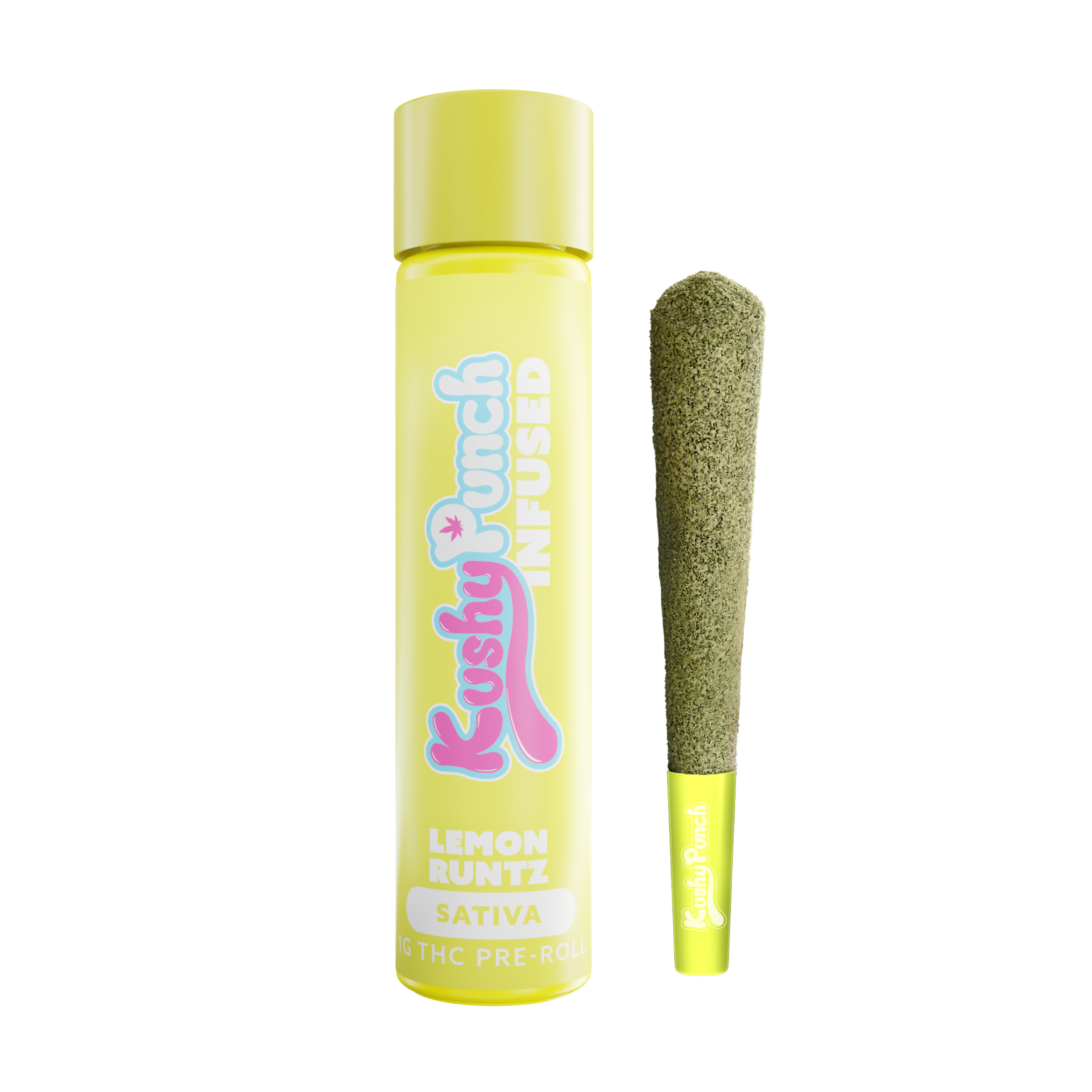 Photograph of Product: Lemon Runtz Infused PreRoll (1g)