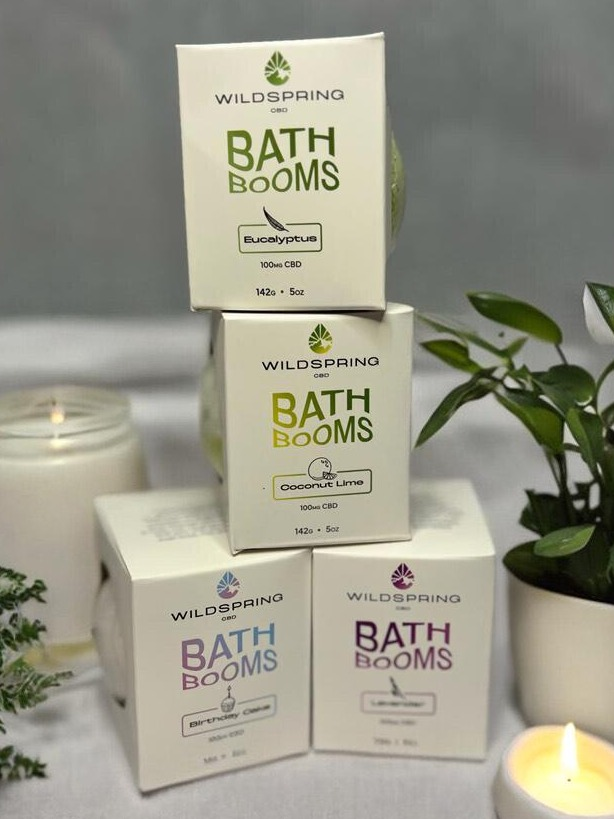 Photograph of product: Eucalyptus Bath Boom 100mg