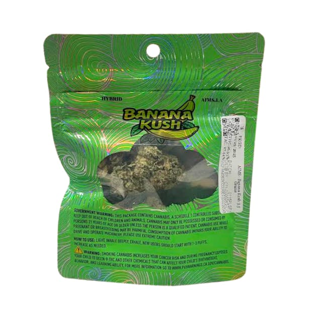 Photograph of product: Banana Kush (Greenhouse) - Eighth