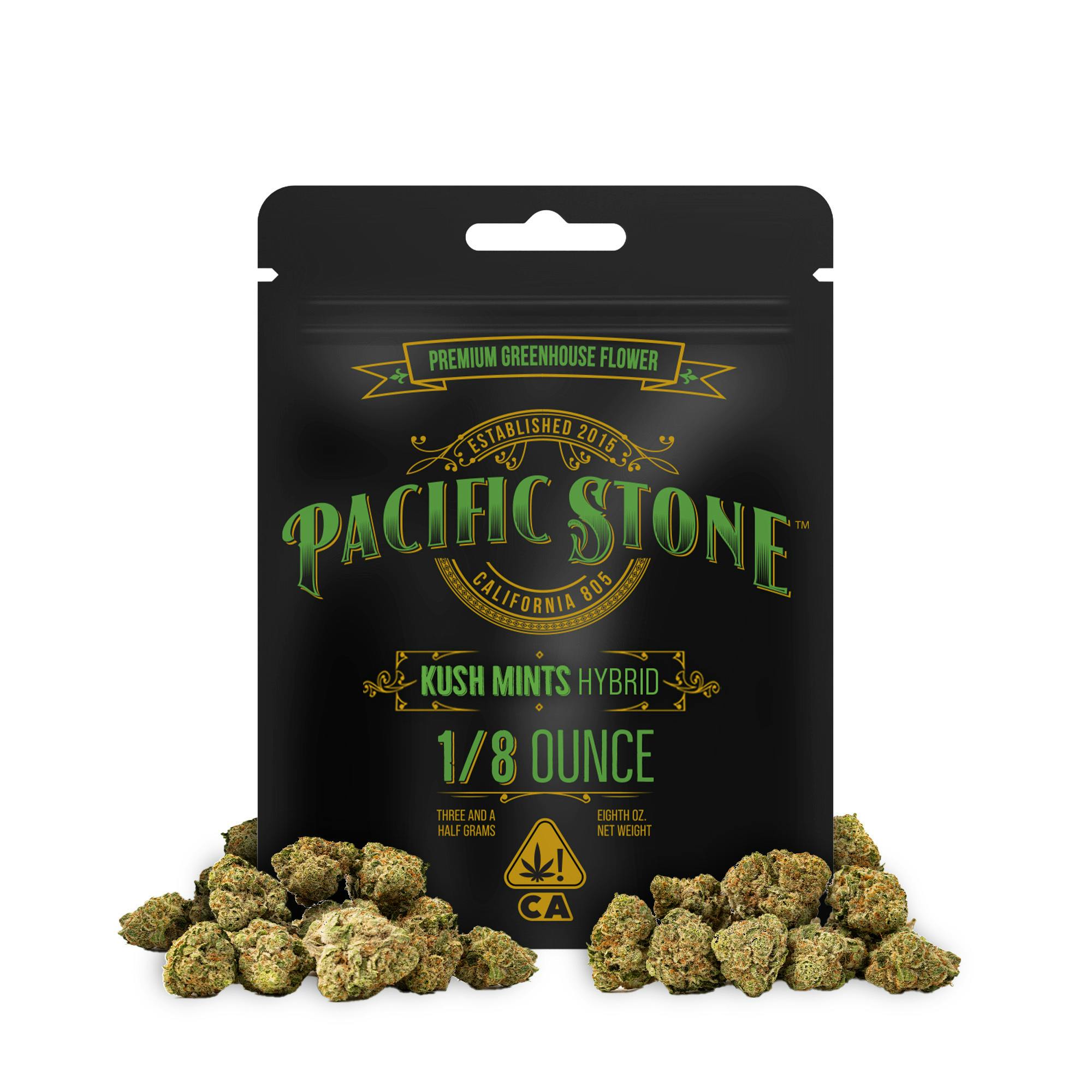 Photograph of product: Pacific Stone | Kush Mints | 3.5g