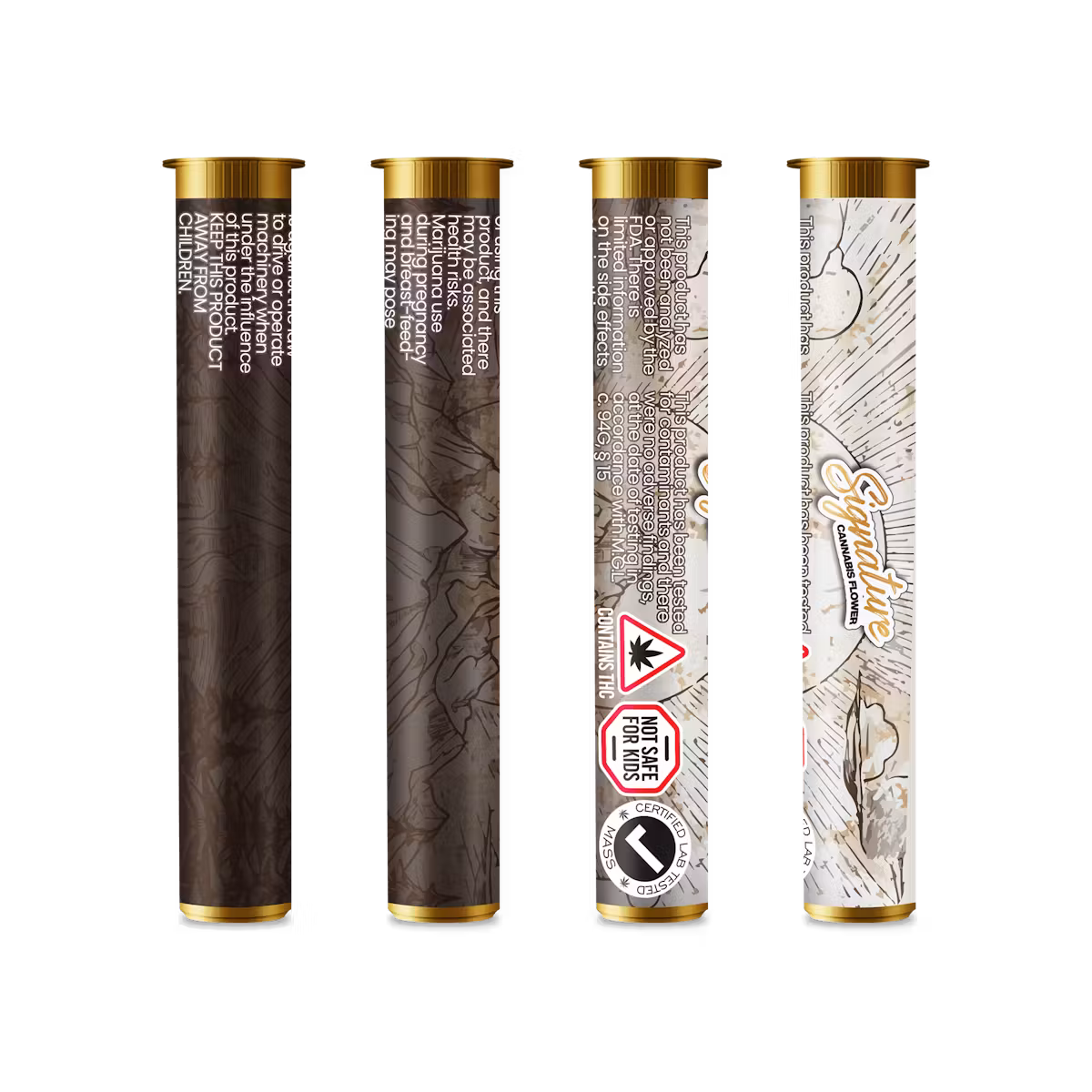 Photograph of product: Signature | Grapes N Cream | Preroll