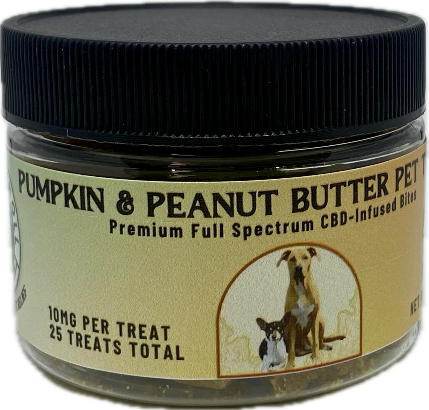 Photograph of product: Grassy Knoll - Pumpkin & Peanut Butter Pet Treats - 1oz- 25 treats- 10mg