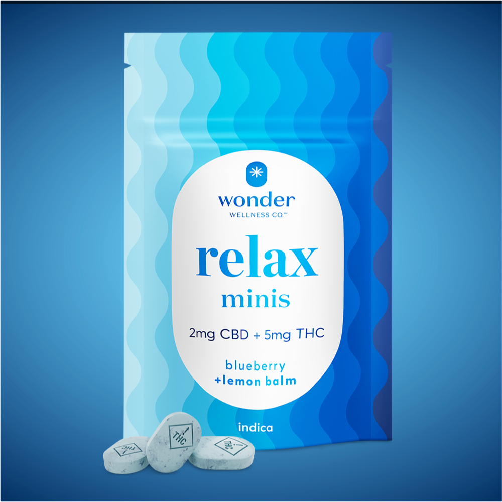 Photograph of product: Relax 5:2 Blueberry - ["5mg"]