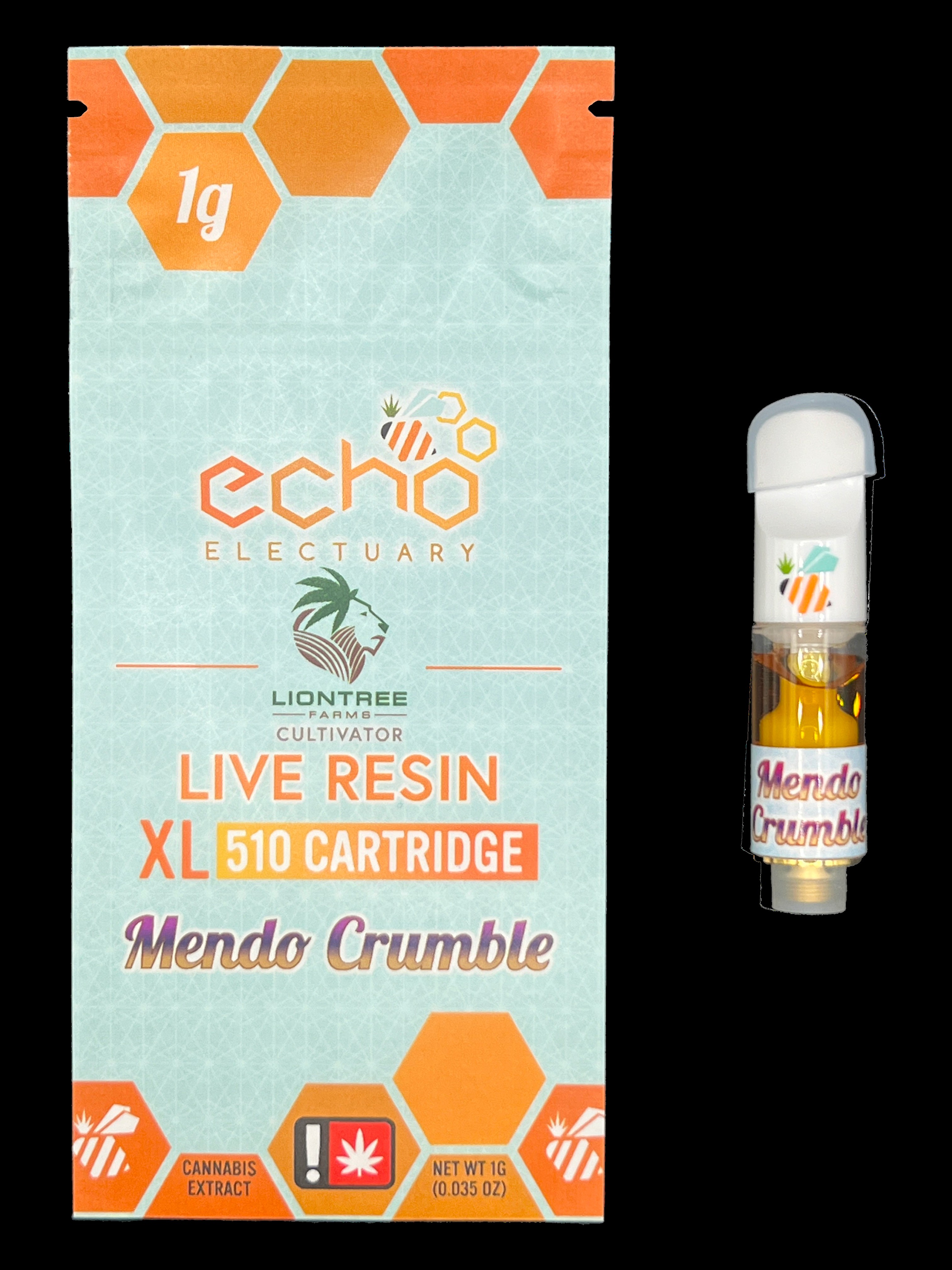 Photograph of product: Echo Electuary - Mendo Crumble XL LN Cart