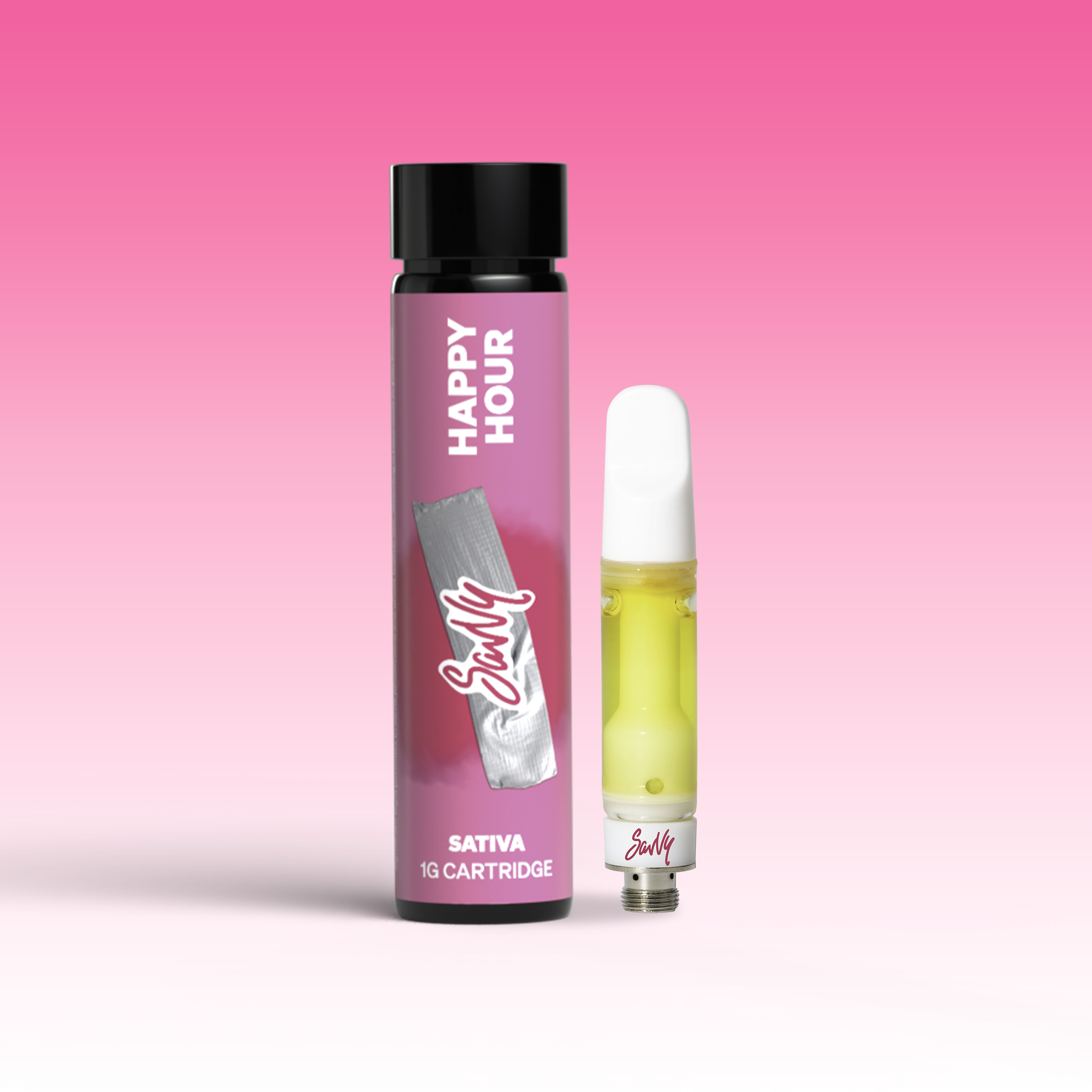 Photograph of product: Happy Hour Summer Melon Cartridge 1g