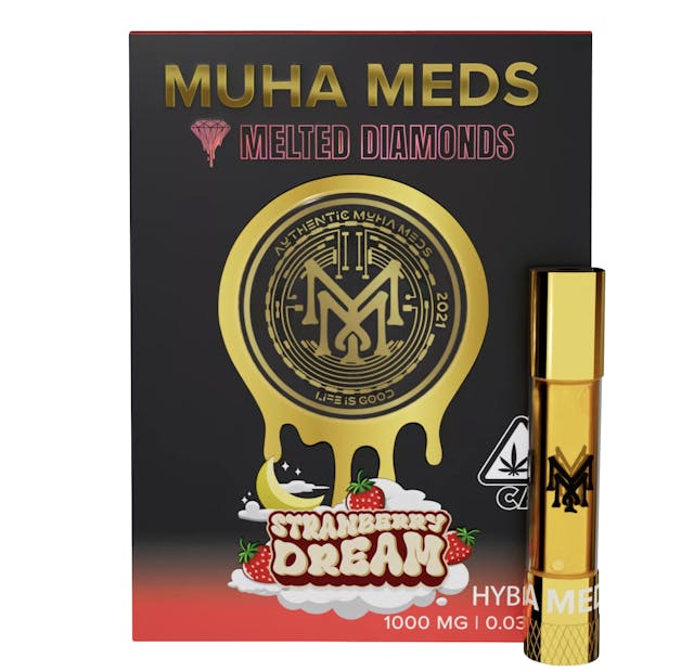 Photograph of product: Strawberry Dream Melted Diamond Cart 1g - g