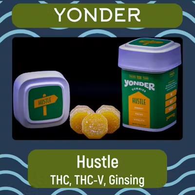 Photograph of product: Yonder | 100mg | Hustle | Lemon Meringue