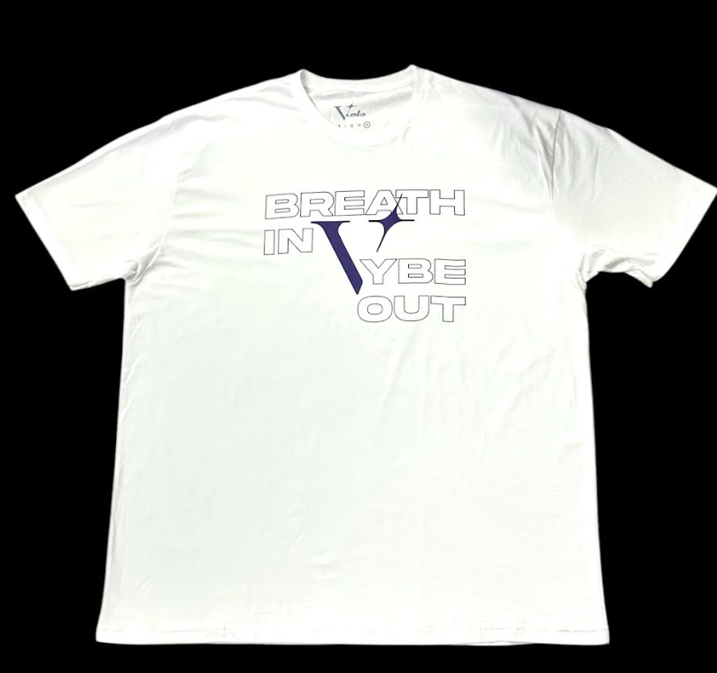 Photograph of product: Vybe Out Tee | White