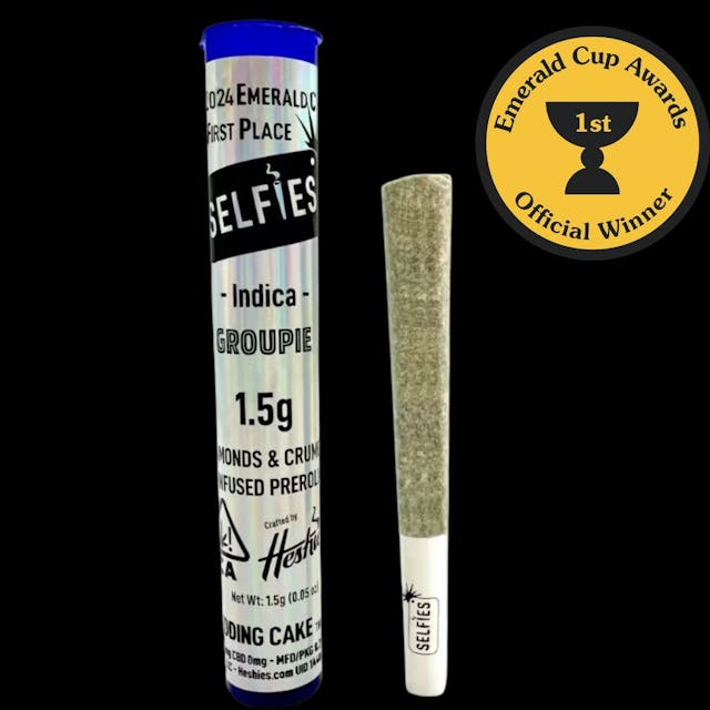 Photograph of product: Wedding Cake 1.5g Infused Preroll - 