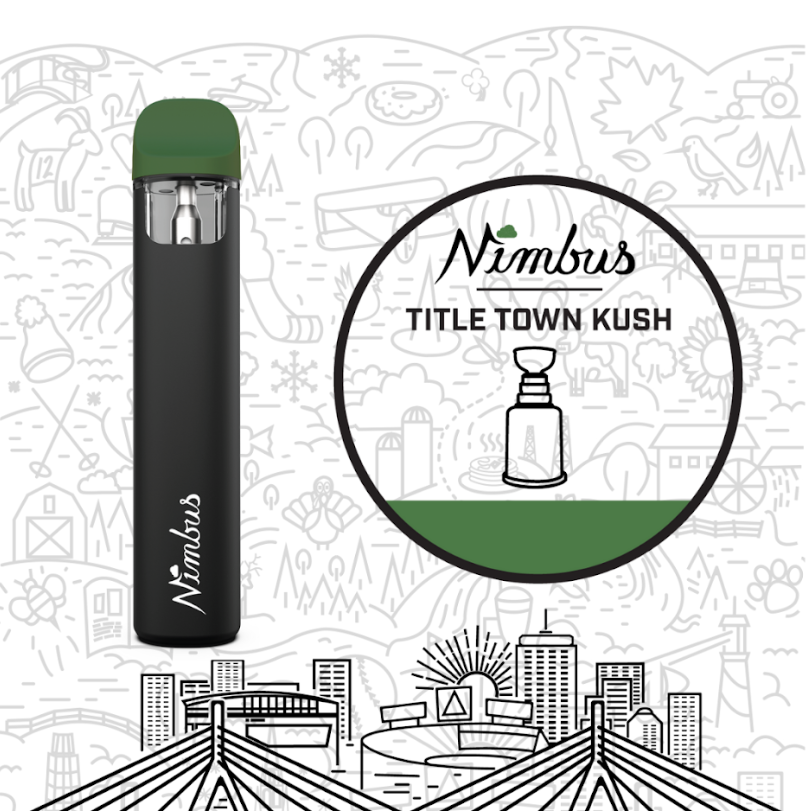 Photograph of product: Vape Disposable | Title Town Kush