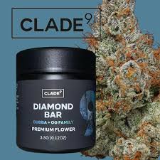 Photograph of product: Clade 9 - Diamond Bar - flower - 3.5g