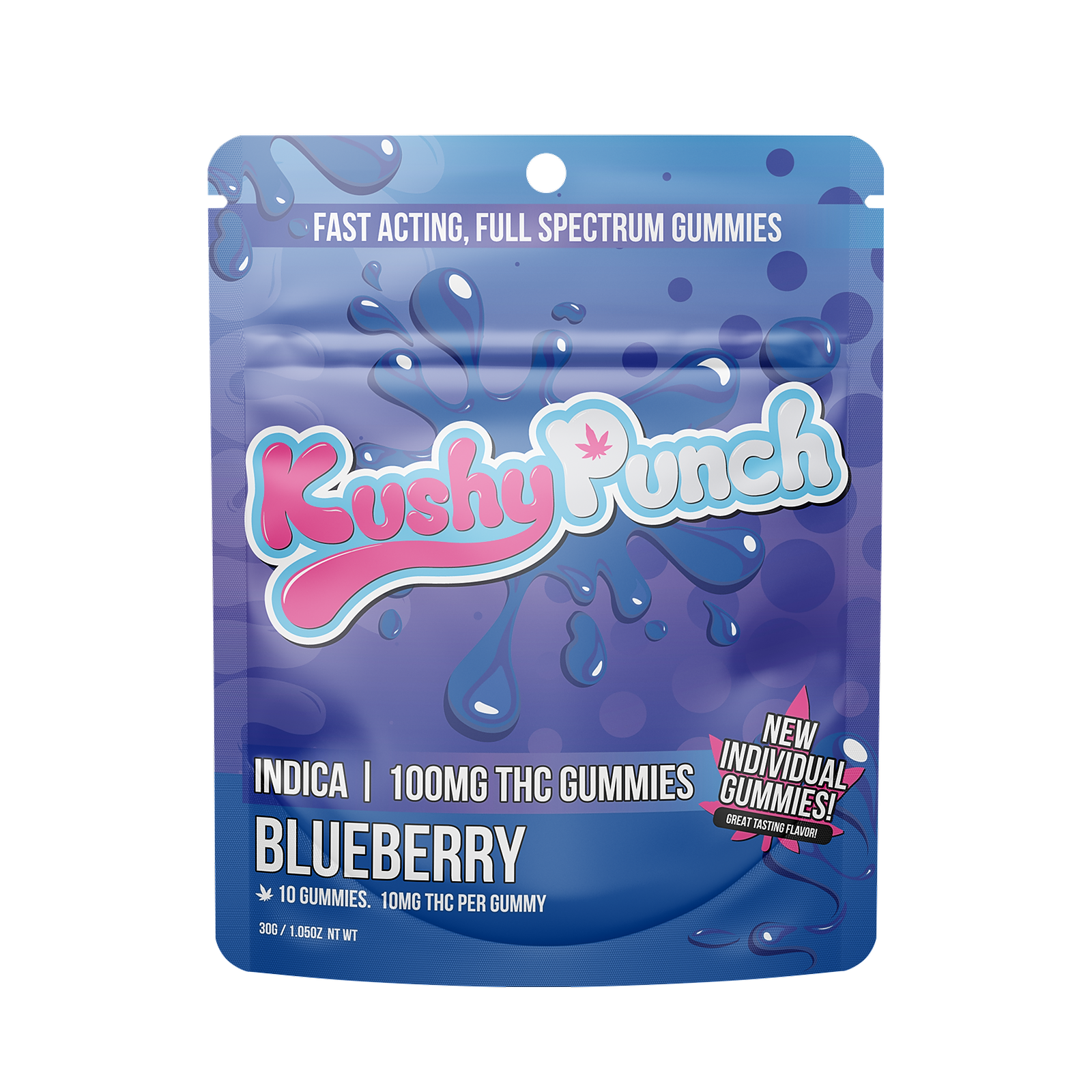 Photograph of product: Blueberry Oui'd Gummies