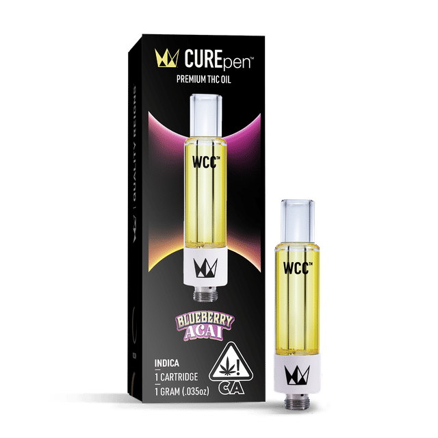 Photograph of product: Blueberry Acai CUREpen Cartridge - 1g - 