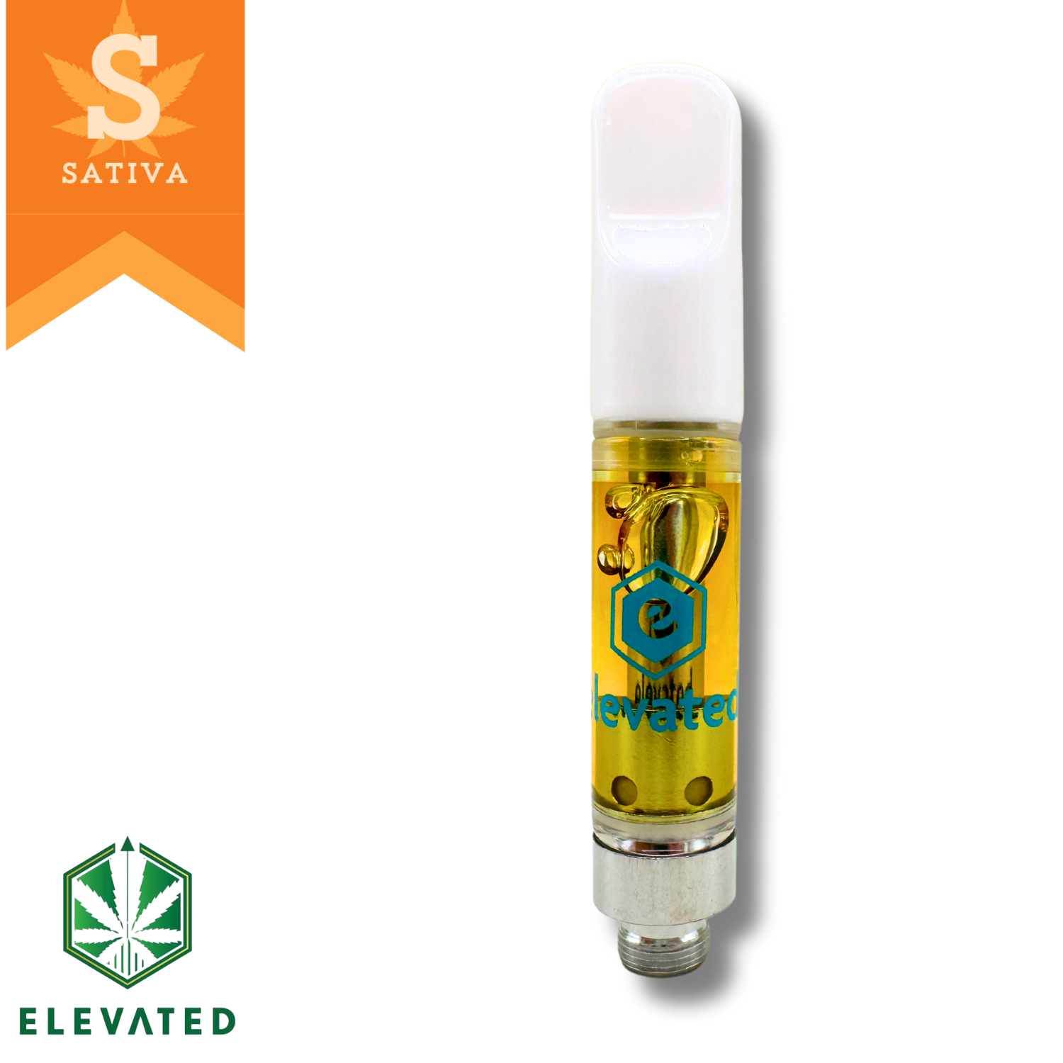 Photograph of product: Elevated | Vaporizer | Cartridge 1.0g | 1pk | Sour Diesel | 1ml