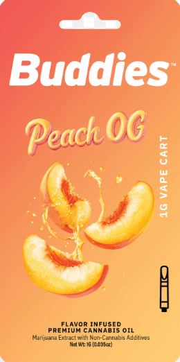 Photograph of product: Buddies Flavor Cart: Peach OG - 