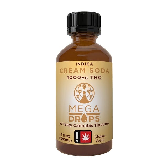 Photograph of product: Flavored Live Rosin Tincture | Cream Soda | 1000mg | 4fl oz