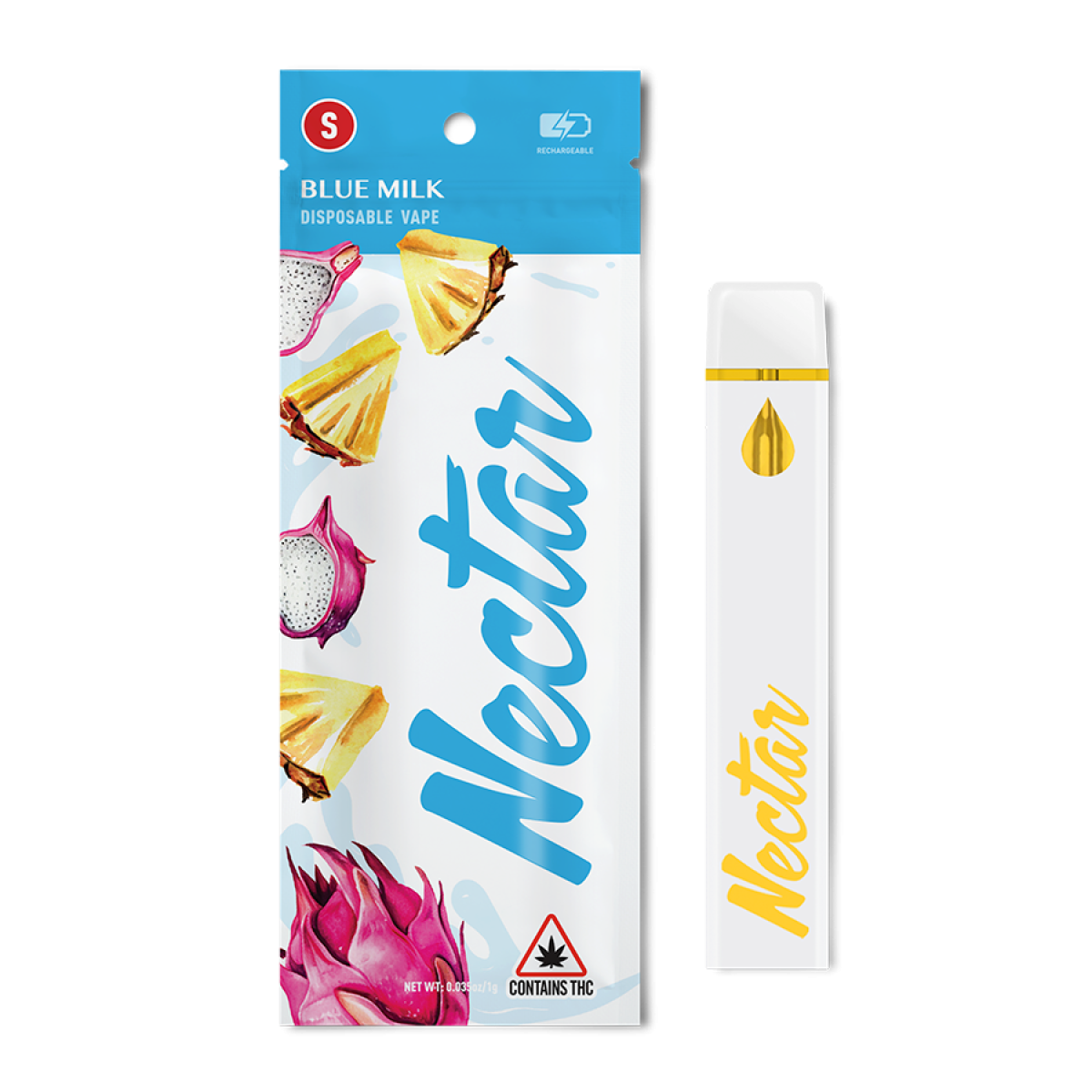 Photograph of product: Blue Milk - Disposable Pen - 1.0g