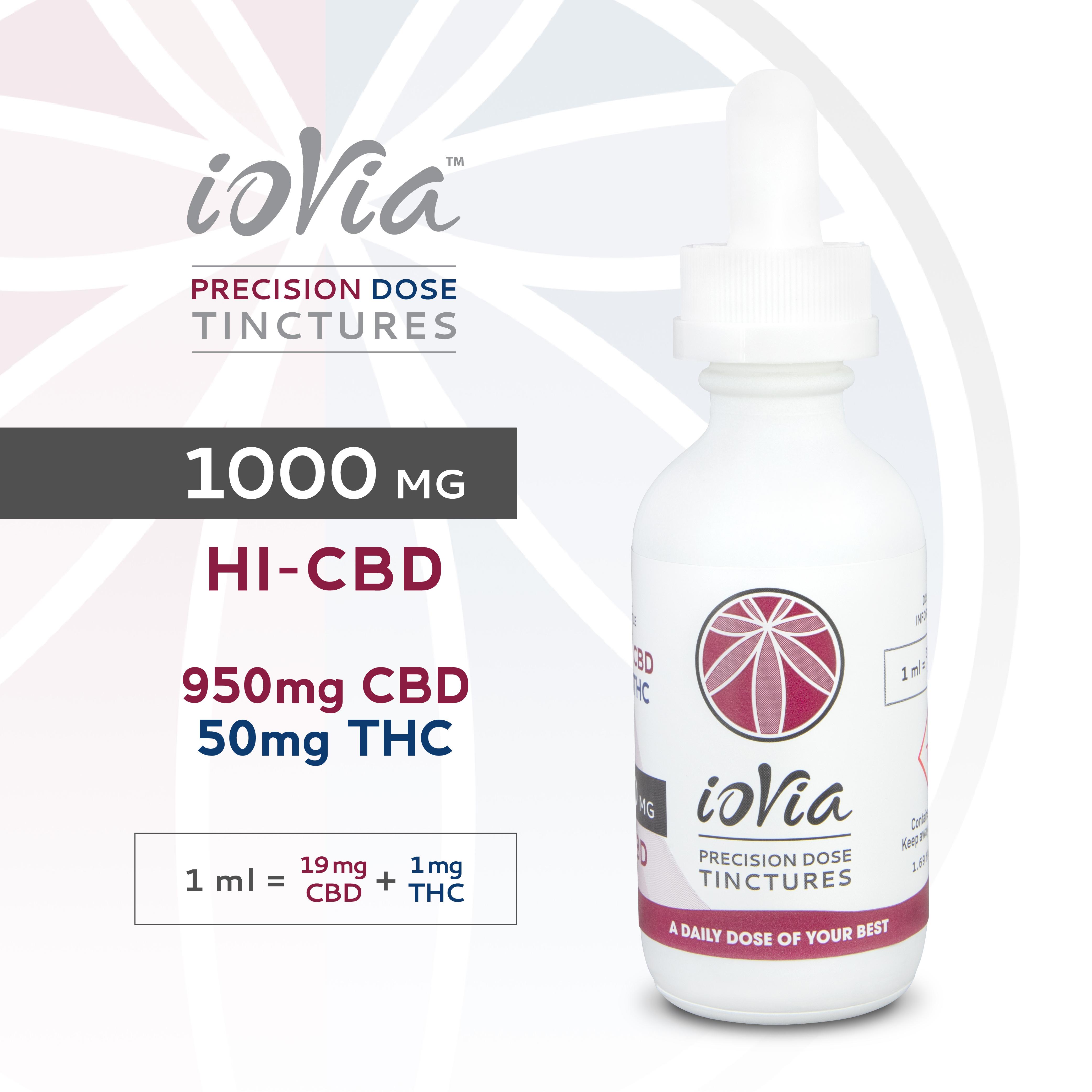Photograph of Product: Iovia - 19:1 HI CBD/THC - Tincture