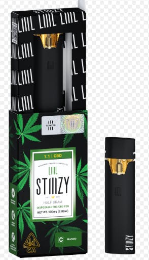 Photograph of product: Mango 1:1 Disposable .5g - Disposable