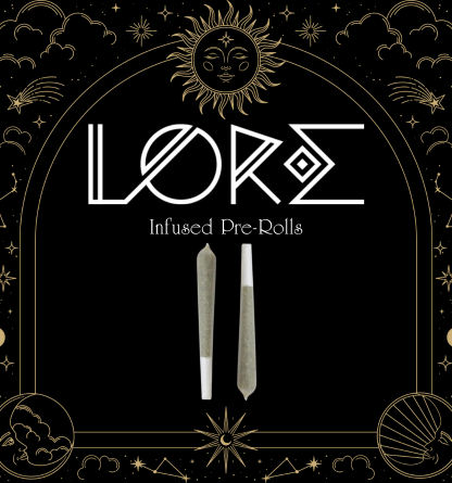 Photograph of product: LORE 2 x TH-ouia Infused Prerolls - Strawberry Candy