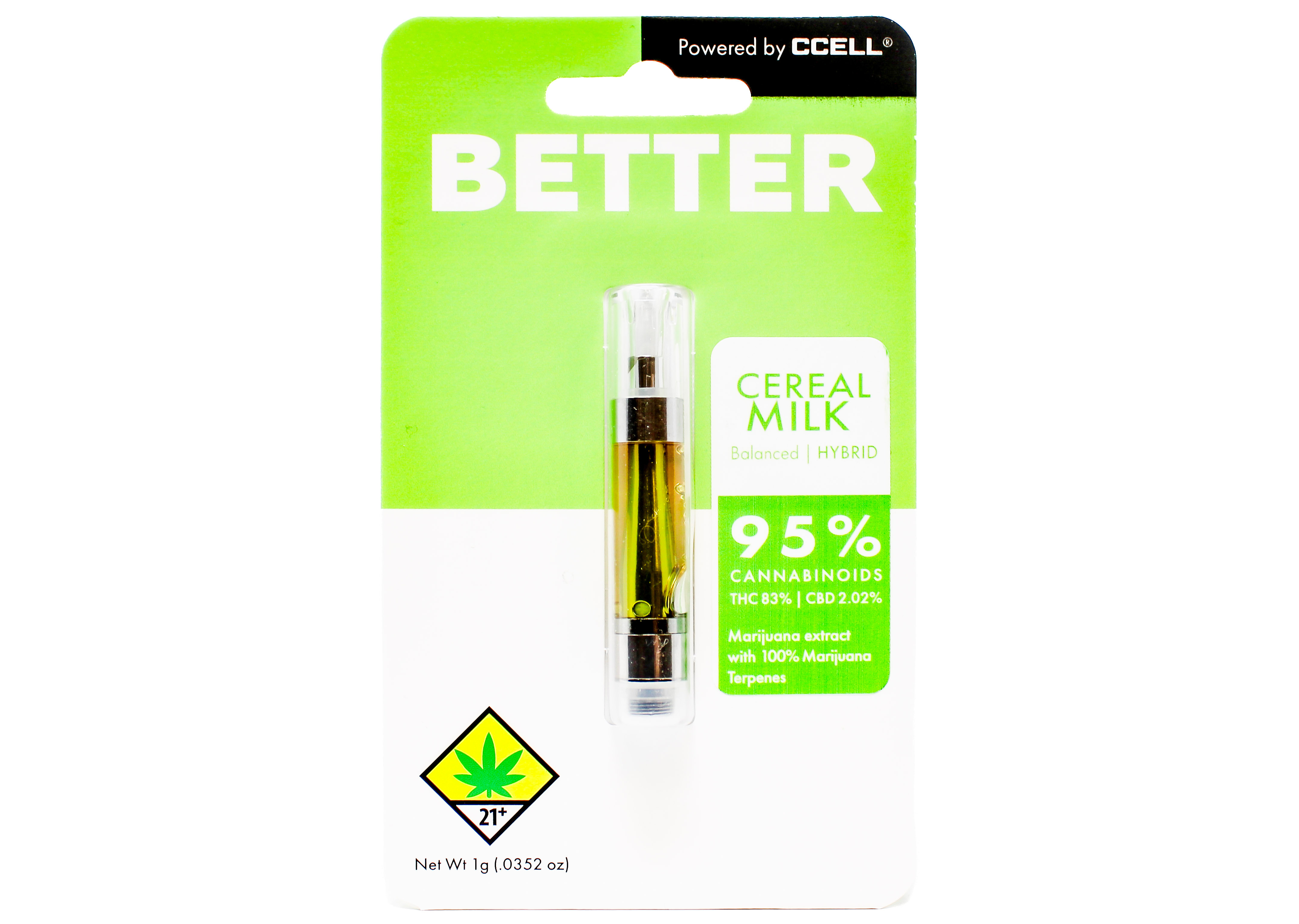 Photograph of product: AV Cereal Milk Distillate Cart 32637