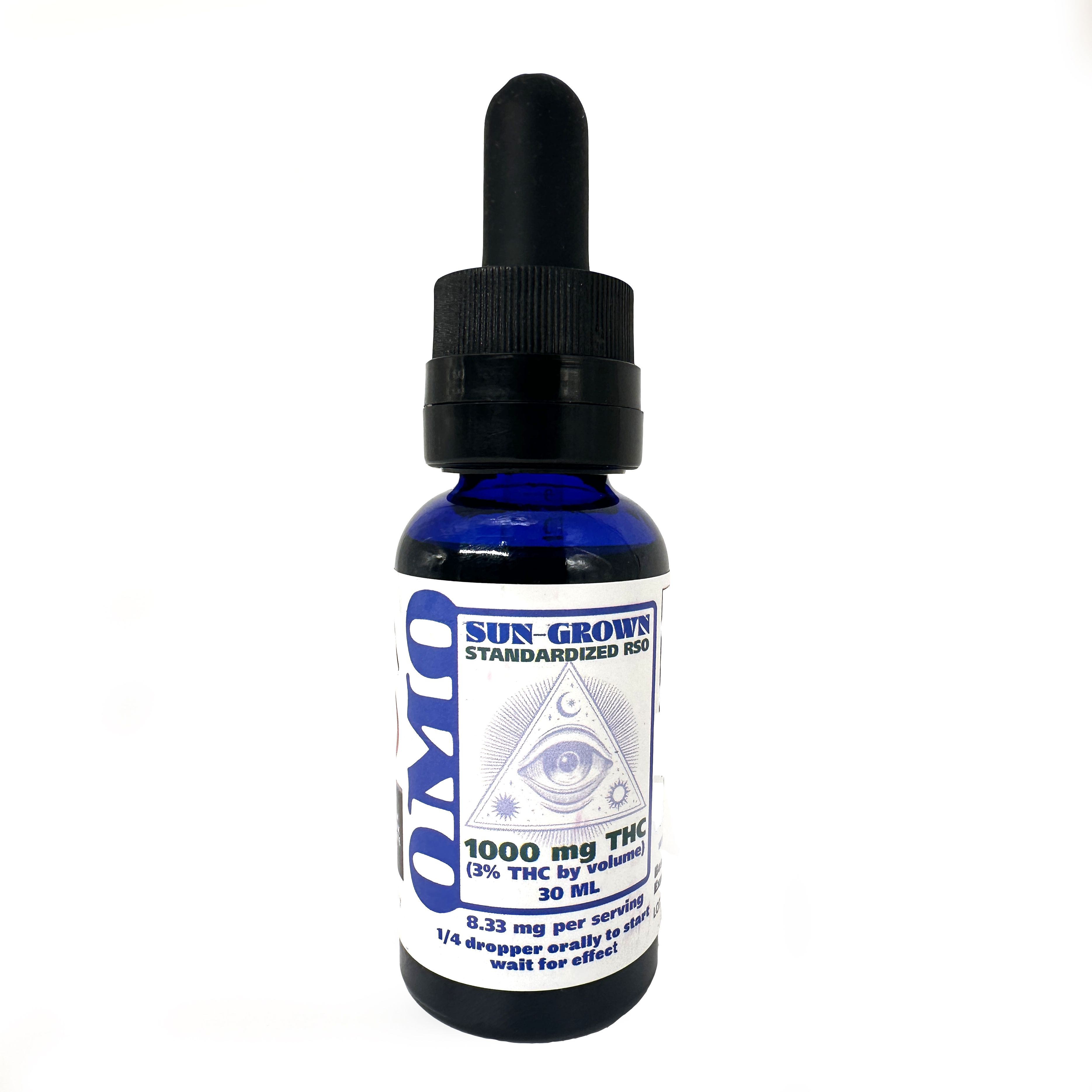 Photograph of product: OMO | RSO SungrownTincture | 1000mg