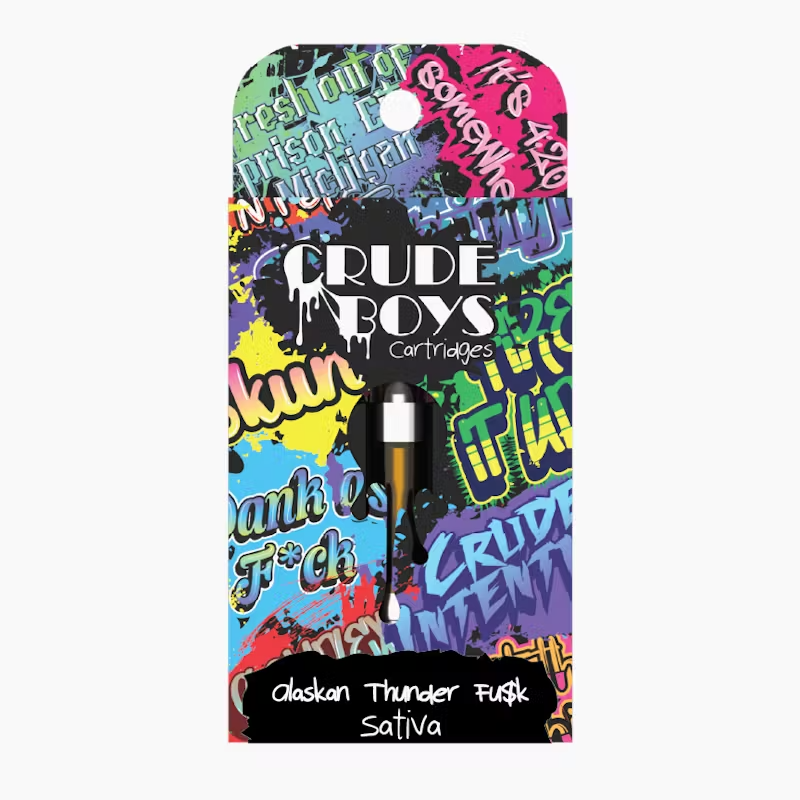 Photograph of product: Crude Boys - Alaskan Thunder Funk Cartridge