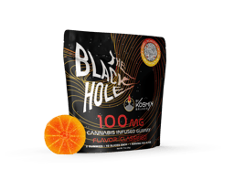 Photograph of product: Peach Mango Black Hole | Gummy | 100mg | 20pk