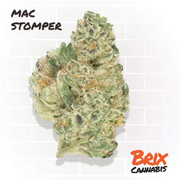 Photograph of product: Brix Oui'd Whole Flower Mac Stomper (S) 00084 - 3.5g