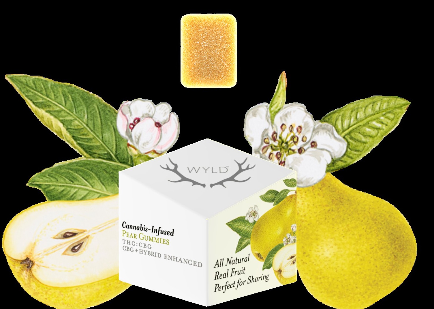 Photograph of product: Wyld - Pear 1000mg