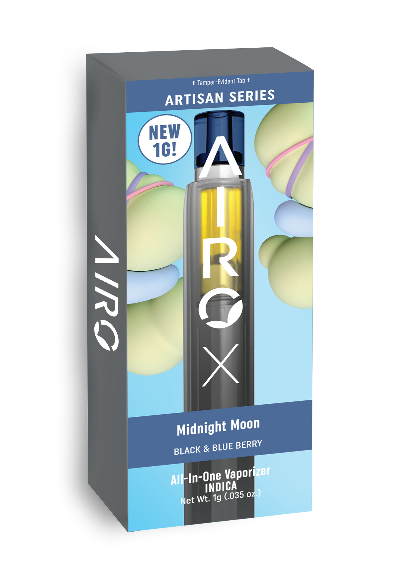 Photograph of product: Midnight Moon (I) - AiroX - 1g Disposable Vape Pen
