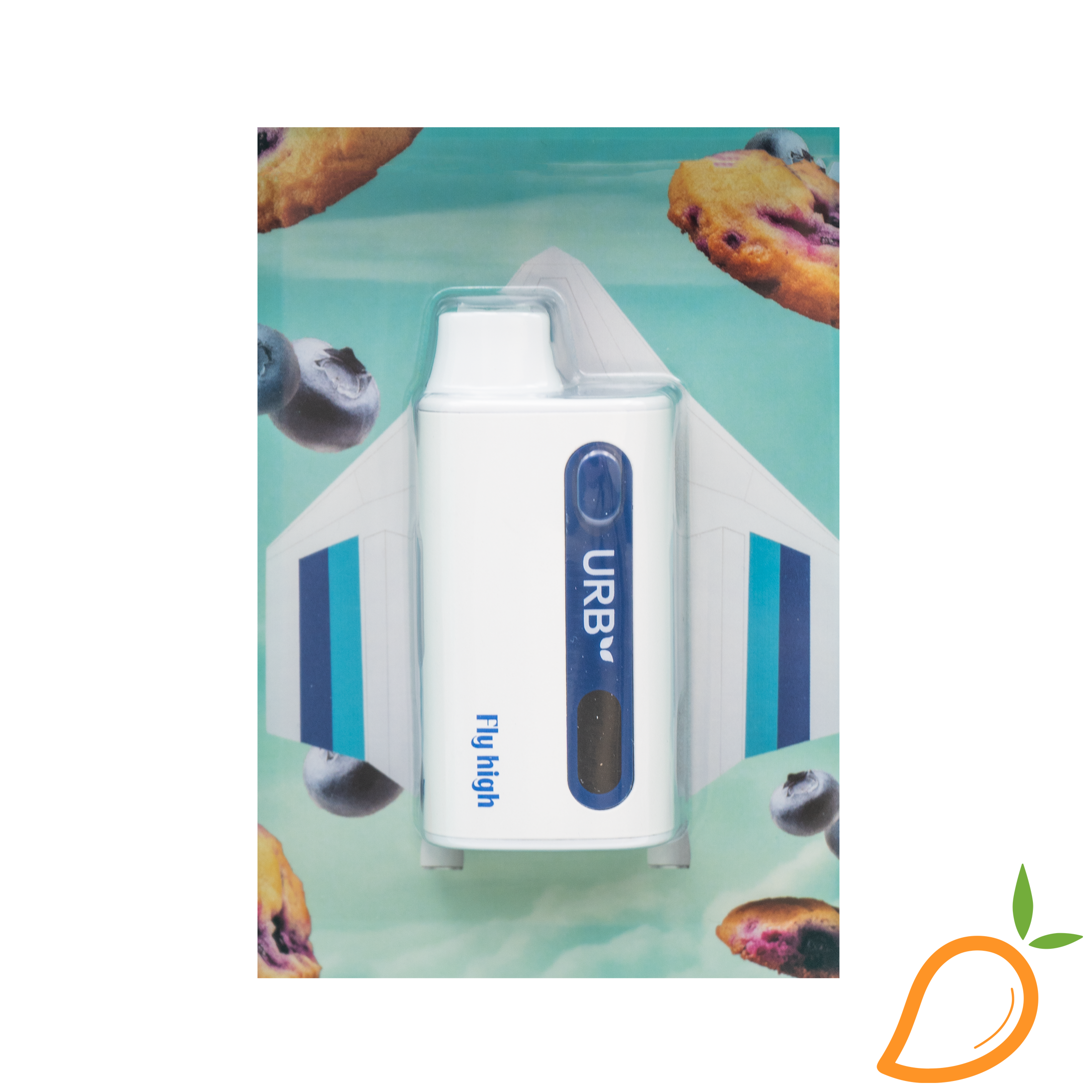 Photograph of product: 1.5g Blueberry Cookies Disposable Vape Urb