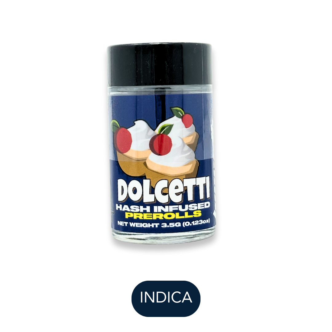 Photograph of product: Tutti & Biscotti - au chocolat Infused - Dolcetti - Infused Preroll Pack - 7pk - 3.5g