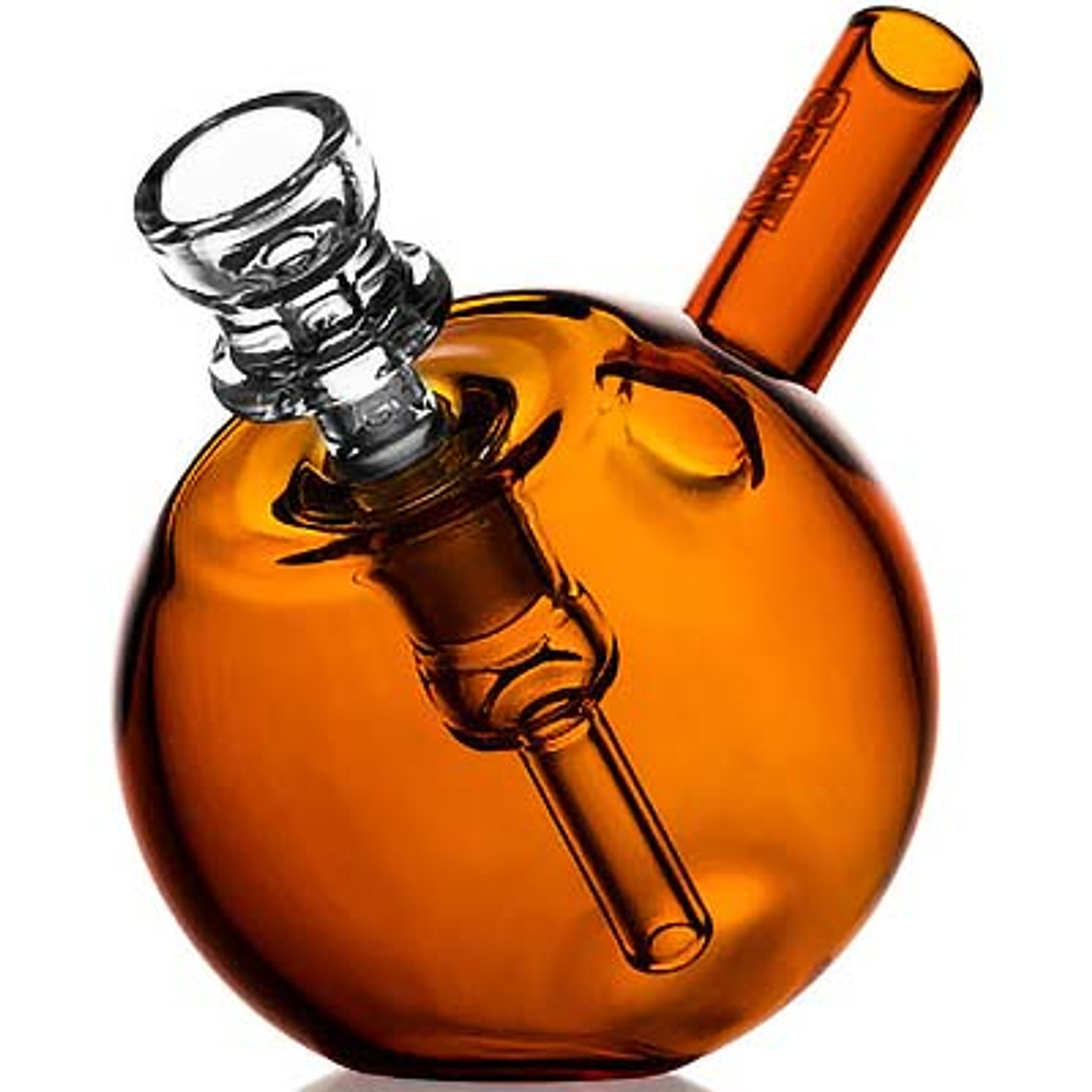 Photograph of product: 3" GRAV Spherical Pocket Bubbler - Amber