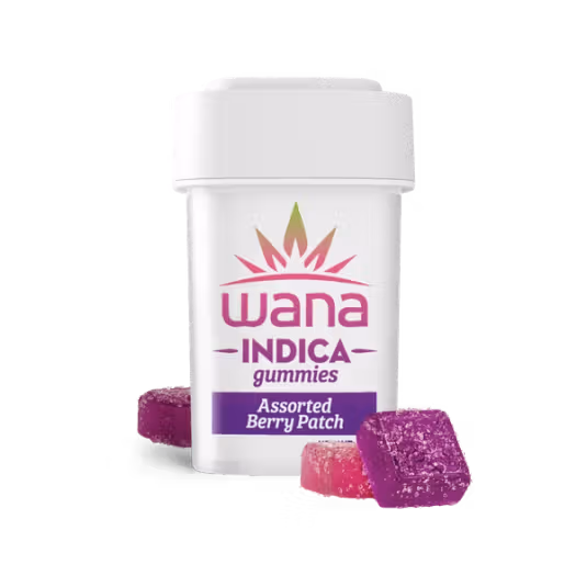 Photograph of product: Berry Patch Assorted Indica Gummies 20PK