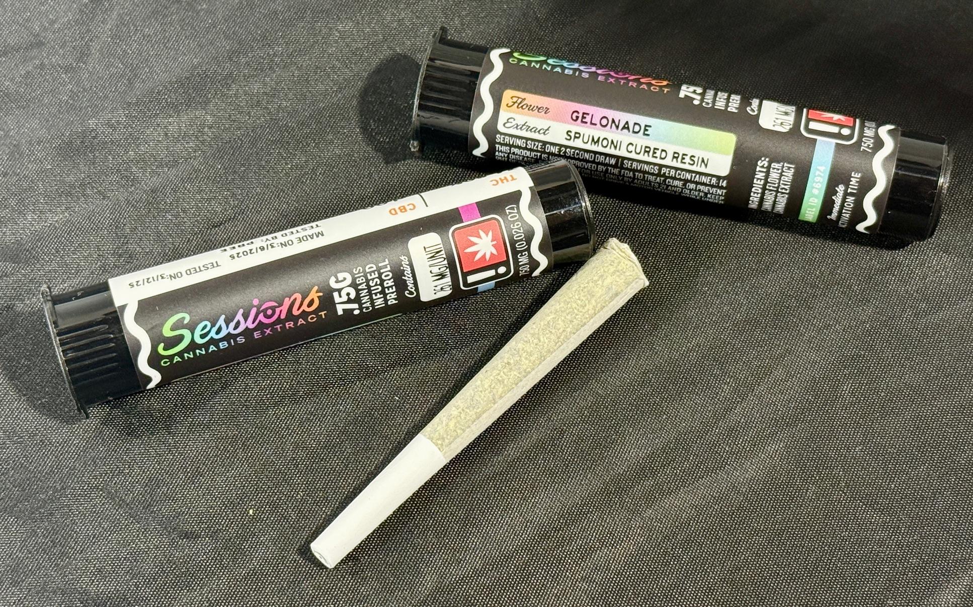Photograph of product: Gelonade/Spumoni Infused Joint (Sessions)