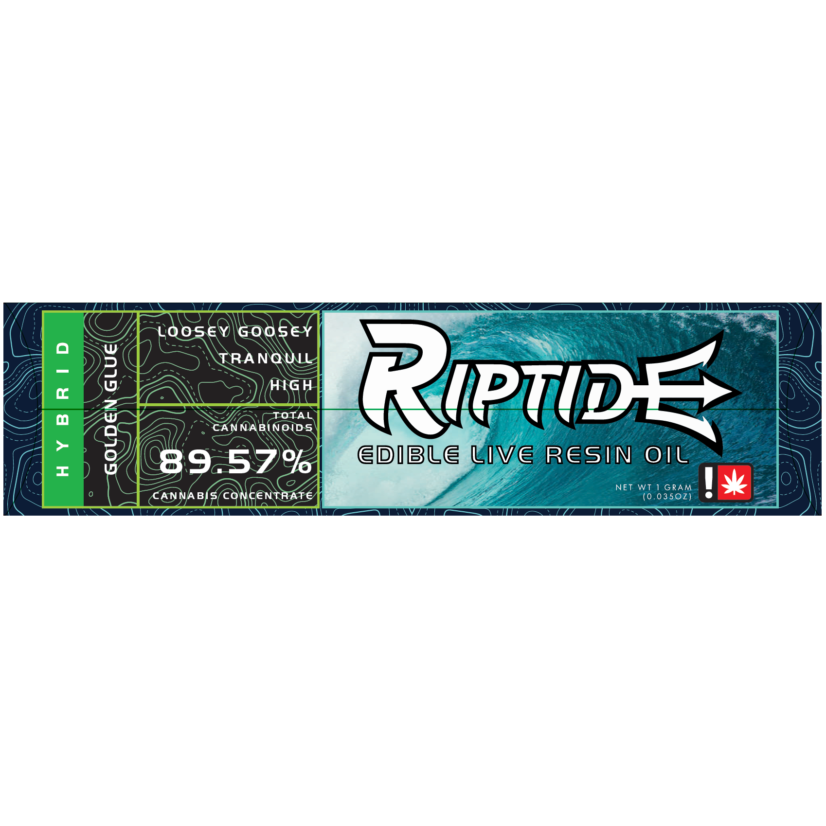 Photograph of product: Riptide > ELRO 1g > RSO > Hybrid > Tahoe Brunch