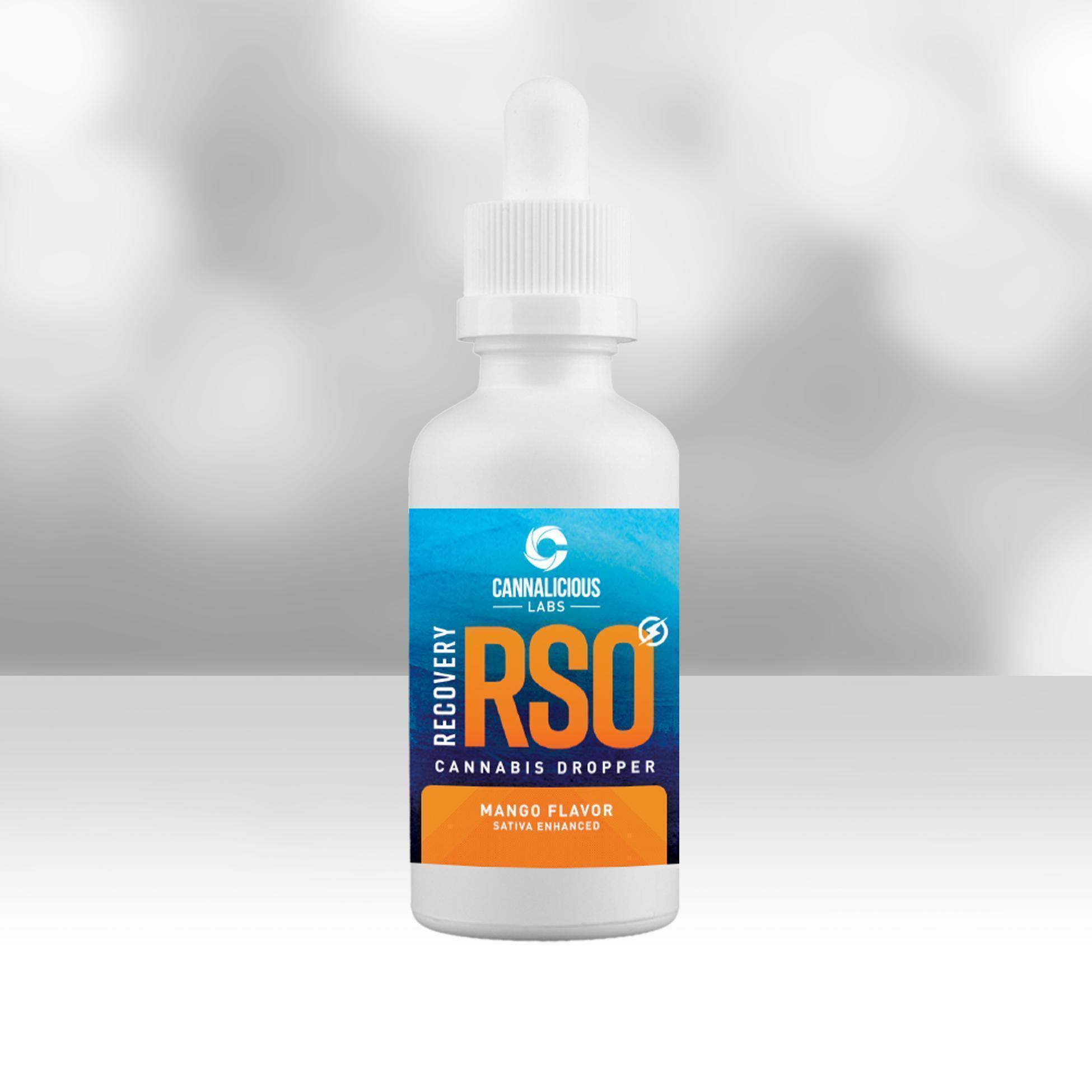 Photograph of product: Cannalicious | Recovery | 200MG RSO Dropper