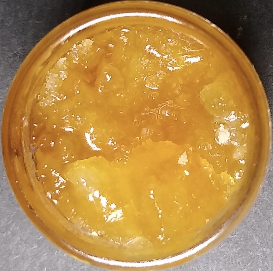 Photograph of product: Mile High Dabs - Sugar Wax - Strawnana