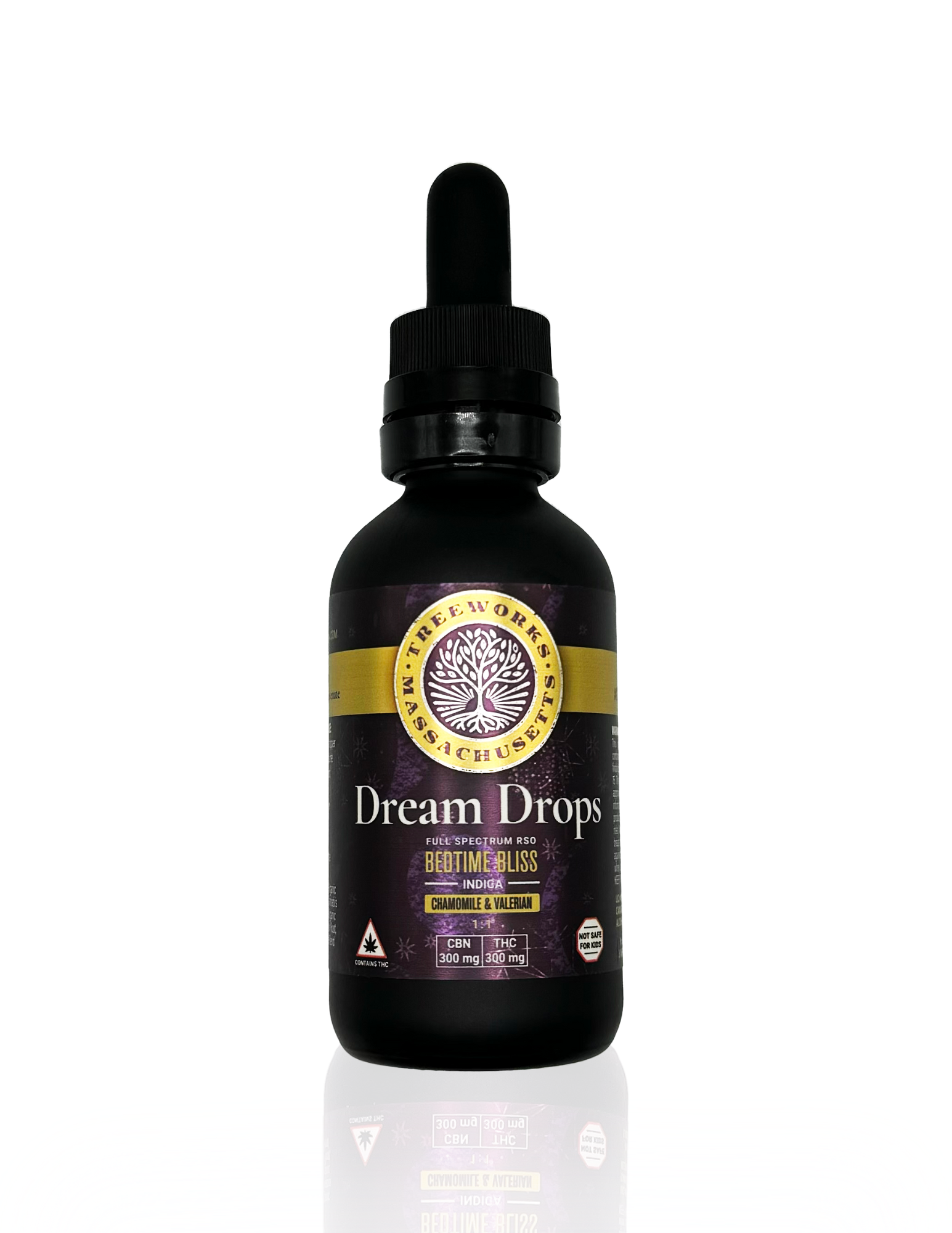 Photograph of product: TreeWorks | Dream Drops | 300mg CBN | 300mg TH-oui