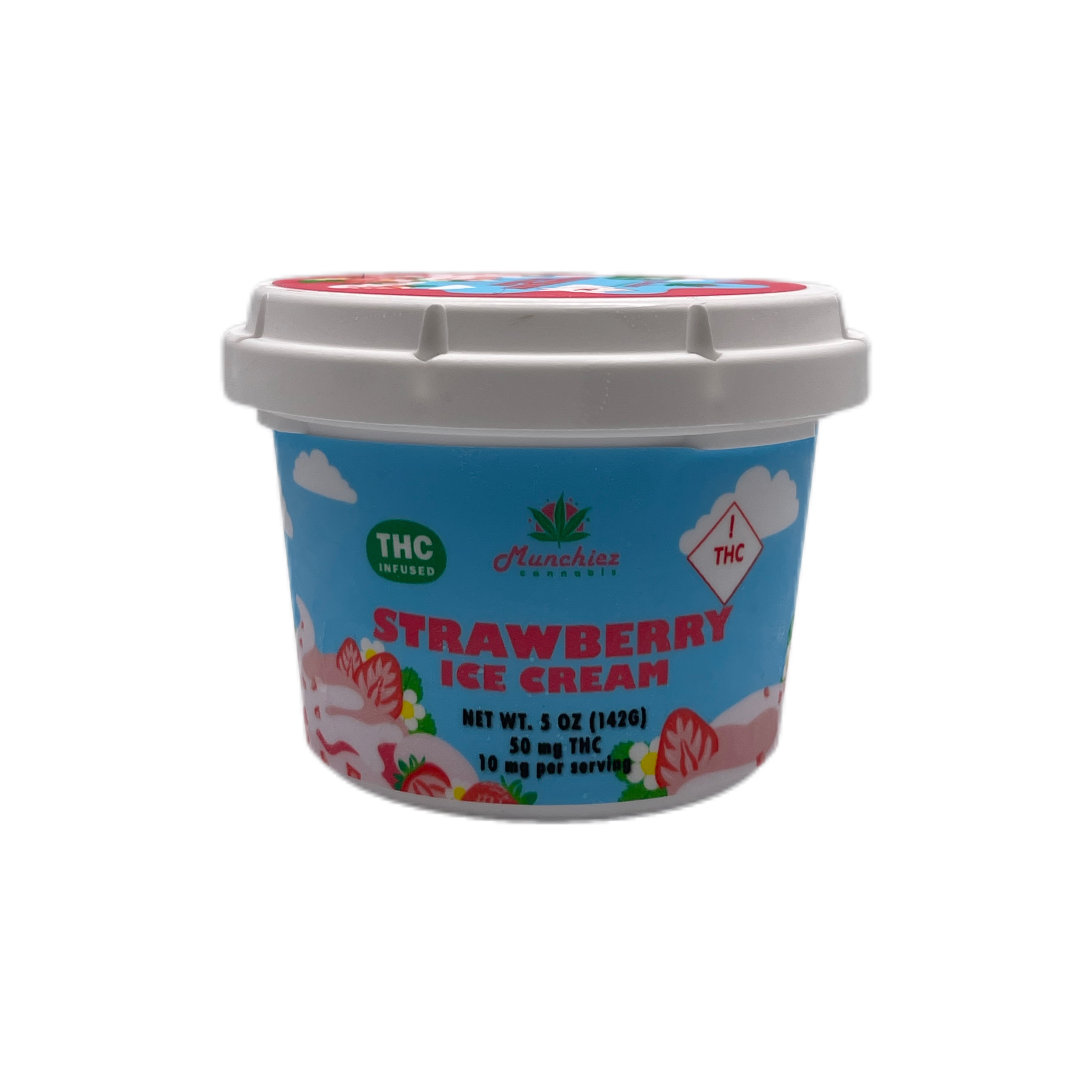 Photograph of product: Strawberry Ice Cream | 50mg | PhytoRemedies