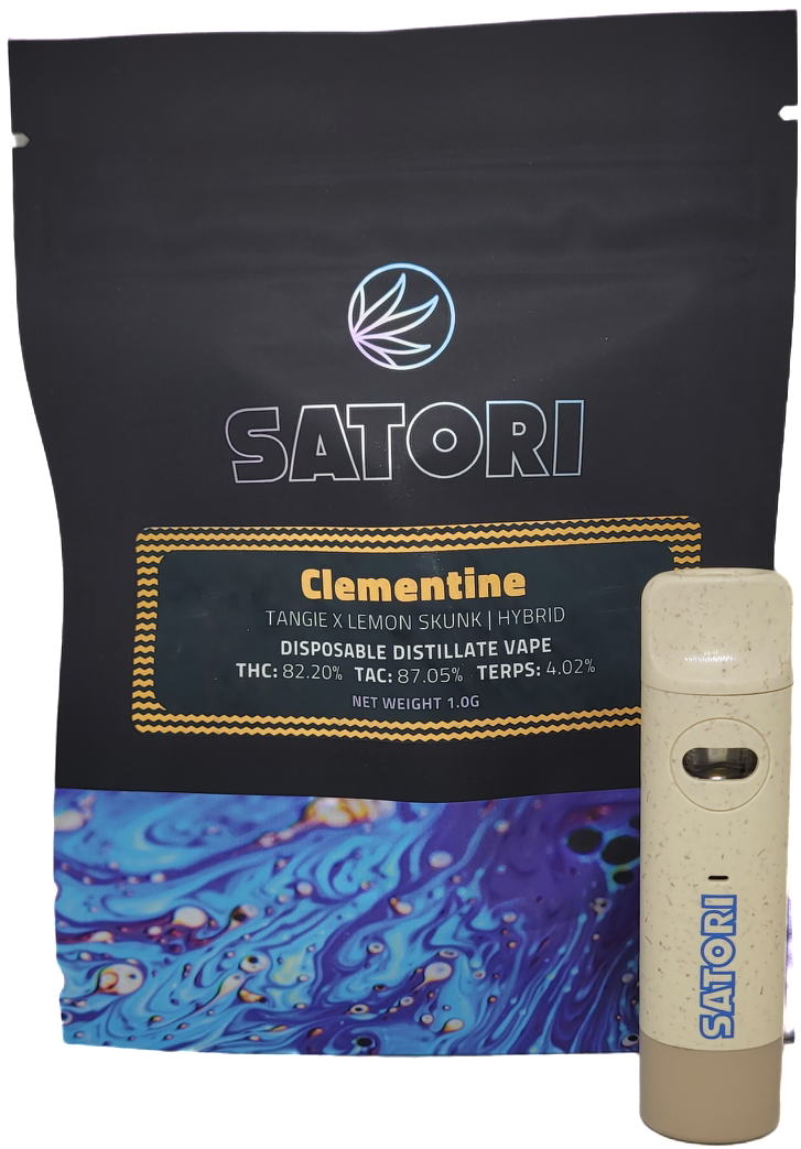 Photograph of product: Clementine Disposable Vape | Satori