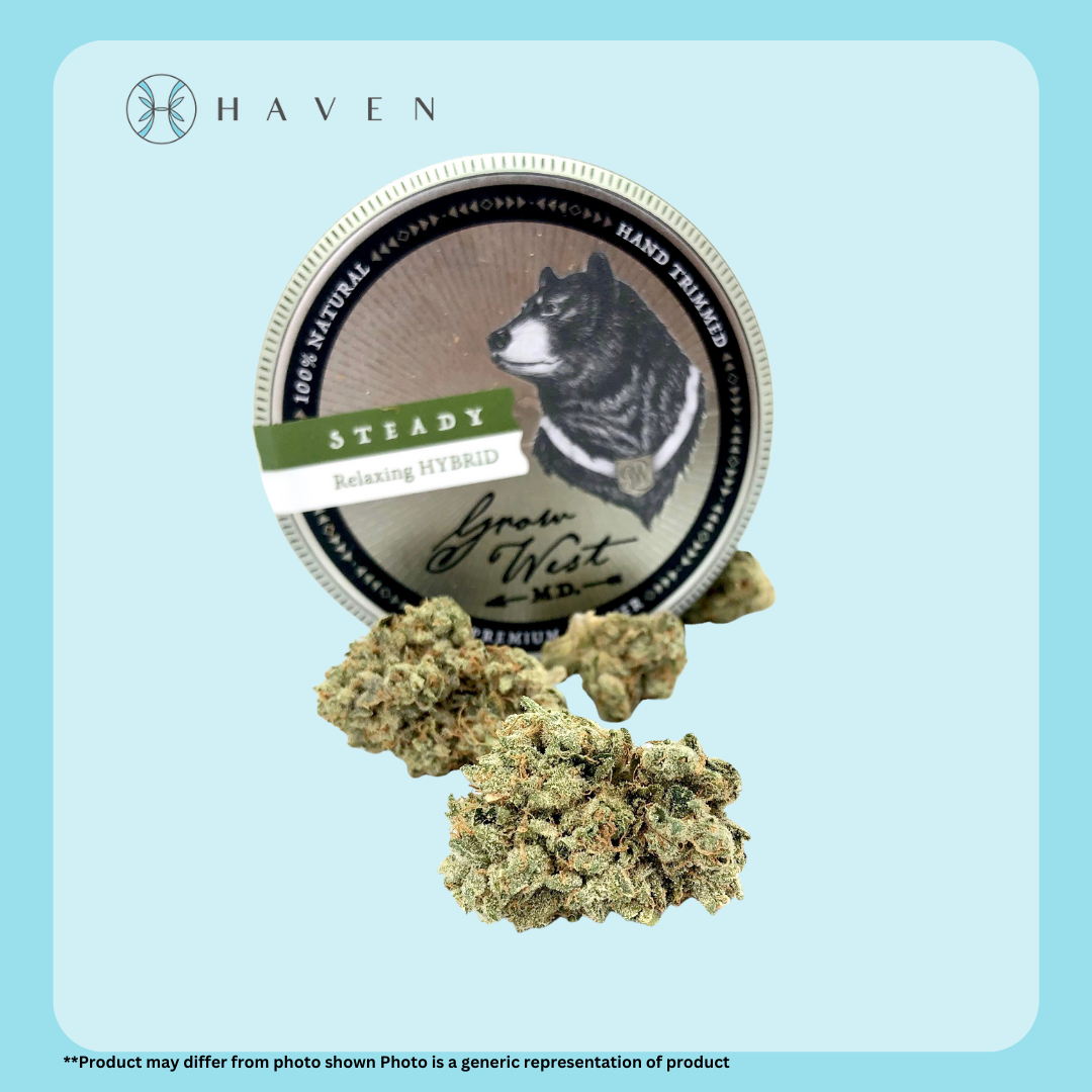 Photograph of product: 3.5g Trimmed Premium Tins Sweet Cinnamon Octane (PrePacked Bud) | Grow West