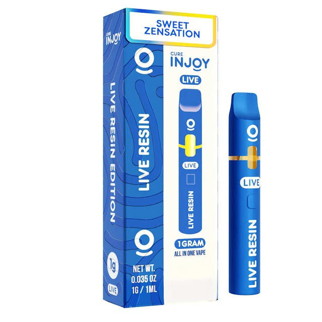 Photograph of product: Sweet Zensation | 1g Live Resin AIO - 