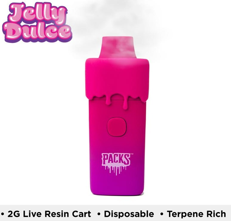 Photograph of product: Packs 2g Live Resin (I)-Jelly Dulce