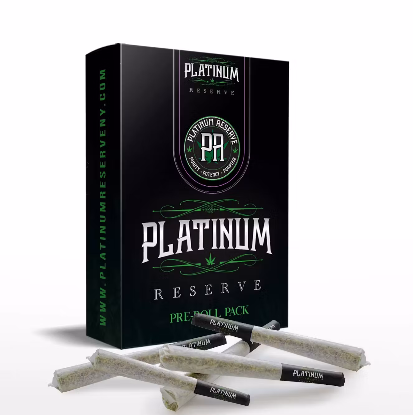 Photograph of product: Platinum Reserve | Gelato 41 | 2.5g 5pk Pre-Rolls